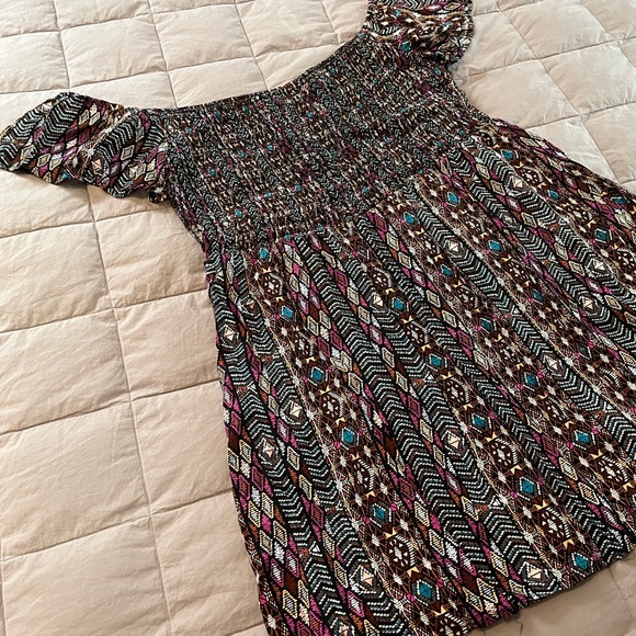 Colorful mini dress - Picture 3 of 9